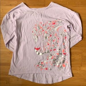 Purple Jaguar Long Sleeve Shirt